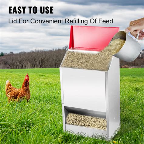 best chicken feeder|waterproof chicken feeder no waste.